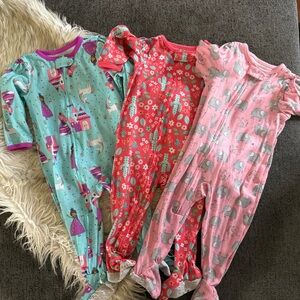 Simple Joys Teal and Purple Baby Onesie